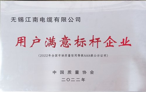 用戶滿意標桿企業
